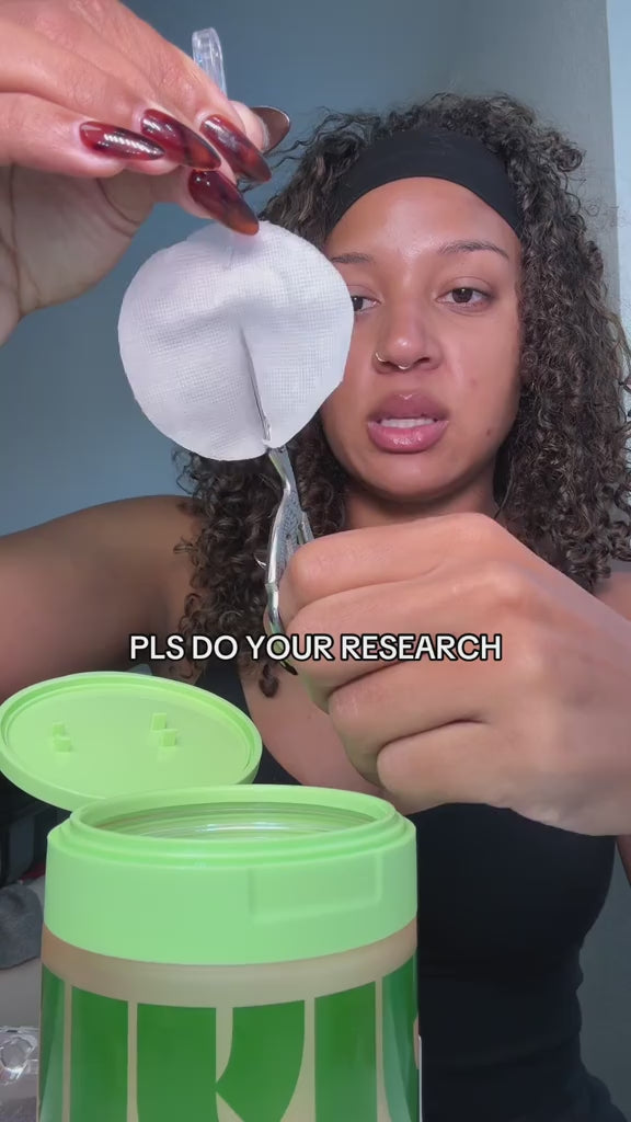 Jiyu Korean Skincare Anti-Aging, Dark Spot & Wrinkle Minimizing Toner Pads with Snail Mucin, Centella Asiatica, Niacinamide, Peptide Complex